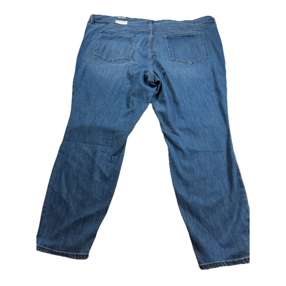 NWT Old Navy Womens High Rise Super Skinny Jeans Sz 28 Stretch Denim Blue - Picture 2 of 12